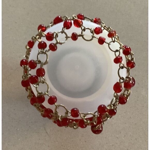 Camouflage Beads for Bottles and Cans Red & Gold - Picture 2 of 3